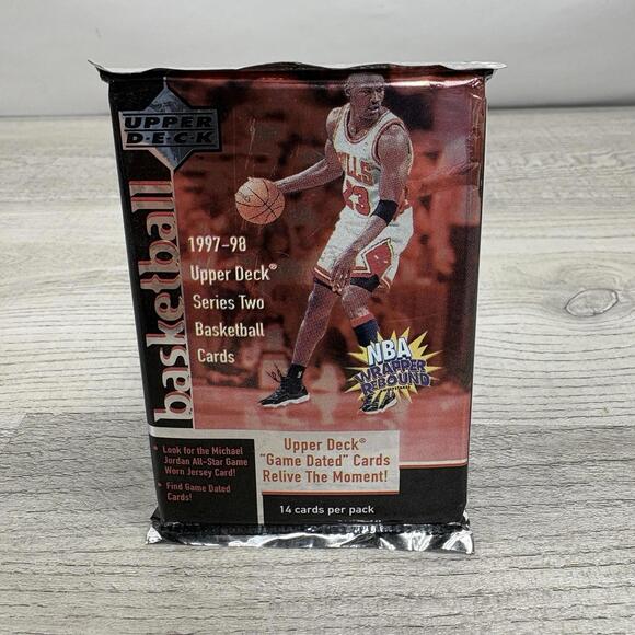 1997-98 Upper Deck Series 2 Basketball - Sealed Pack Jordan - Picture 1 of 10
